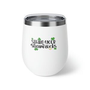 Shake Your Shamrock Copper Vacuum Insulated Cup, 12oz